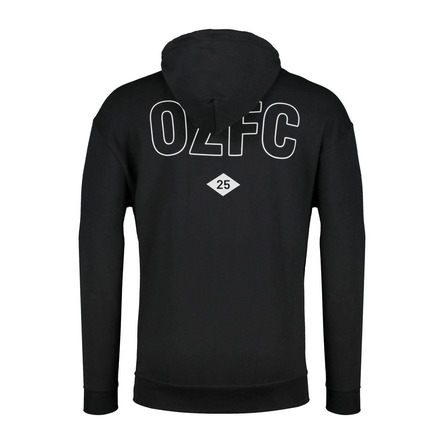 Ozark United FC Zip Hoodie - Black (Unisex)