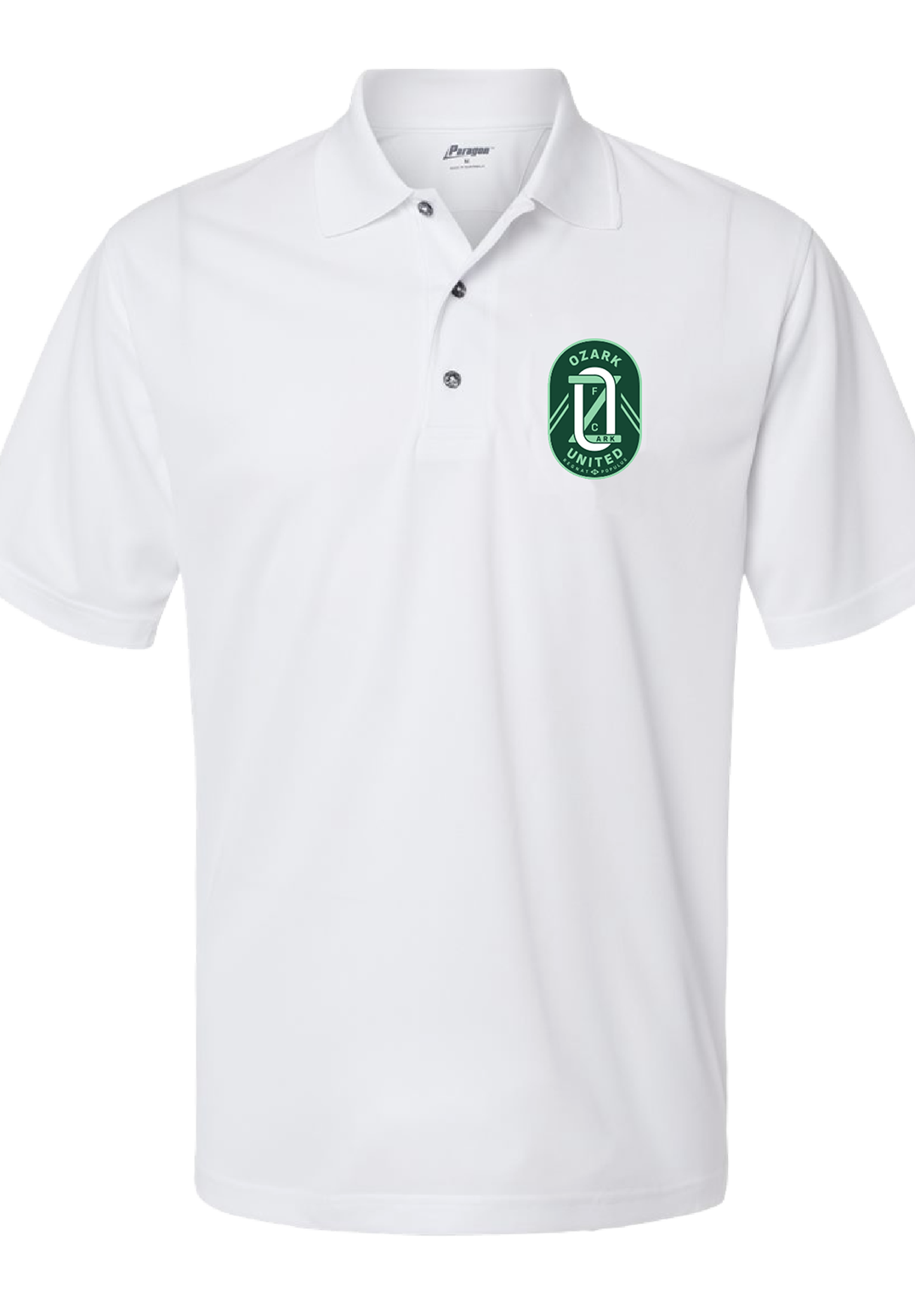 Ozark United FC Polo - White (Unisex)