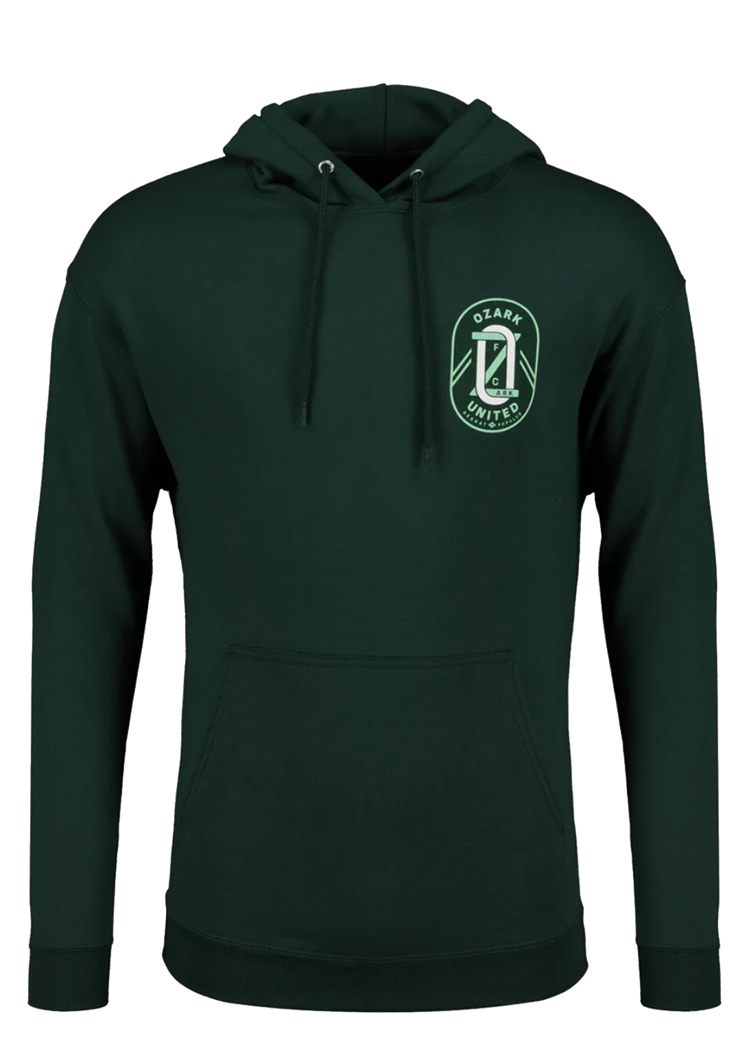 Ozark United FC Pullover Hoodie - Green (Unisex)