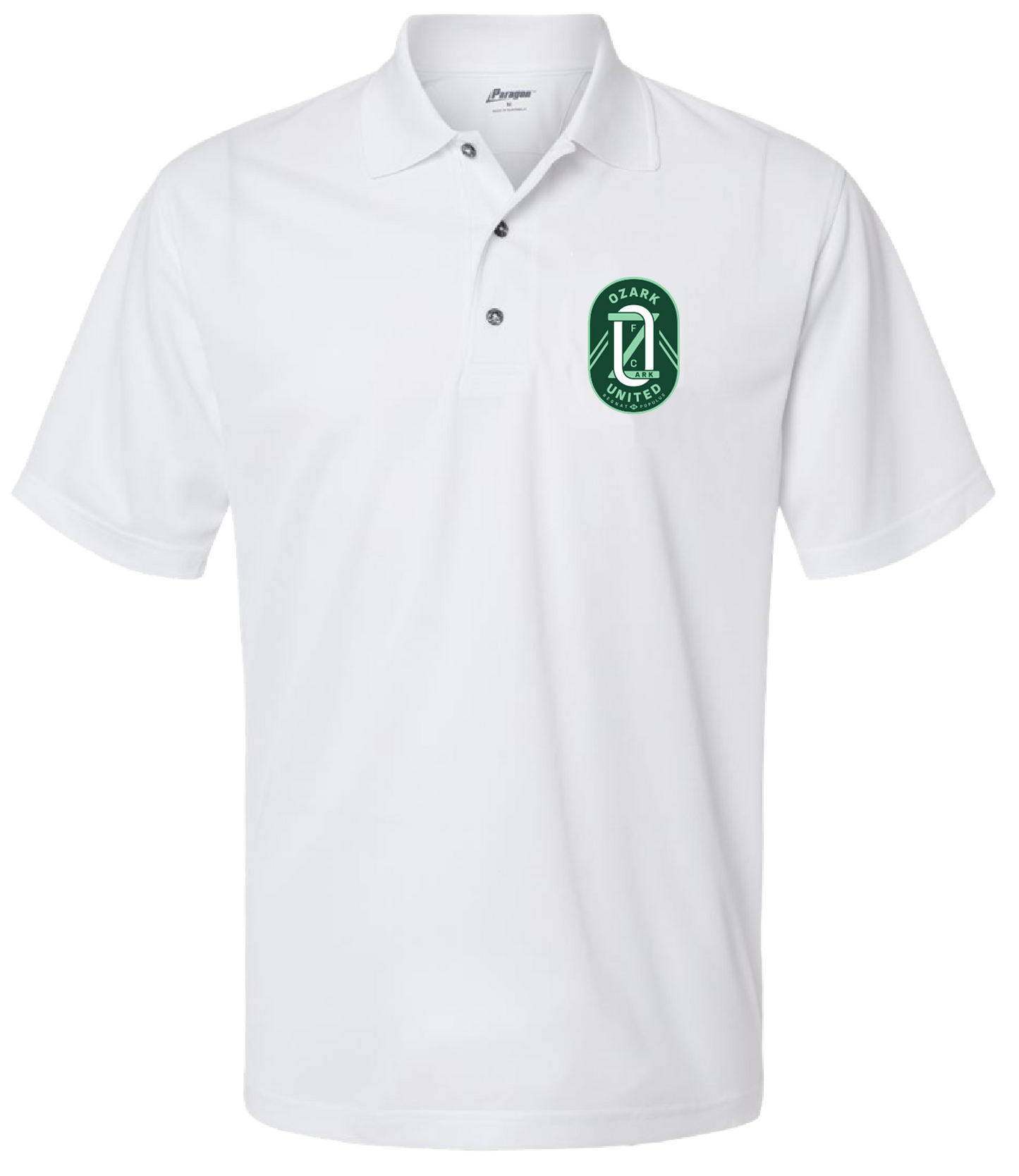 Ozark United FC Polo - White (Unisex)